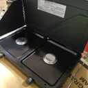 Coleman Triton+ 2-Burner Propane Camping Stove with InstaStart Ignition, Portable Camping Cooktop with 2 Adjustable Burners & Wind Guards, 22,000 BTUs of Power for Camping, Tailgating, Grilling