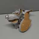 IDIFU Women's Dress Platform High Heels Strappy Heeled Sandals Open Toe Ankle Strap Shoes for Women Wedding Bridal Homecoming 6.5