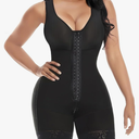 YIANNA Fajas Colombianas Shapewear for Women Tummy Control Post Surgery Full Body Shaper Butt Lifter with Zipper Crotch, M
