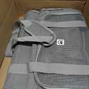 Travel in Style: Portable Pet Carrier for Small Pets up to 15 Lbs- Airline Approved, Collapsible & Comfortable cat/Puppy Soft Sided Bag (Grey)