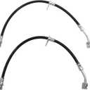 TRQ Brake Hose Set Compatible with 2010-2015 Chevrolet Camaro