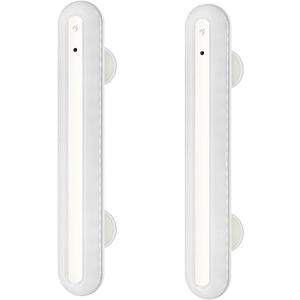 15" Vanity Lights for Mirror, Rechargeable Battery Operated Mirror Lights with Remote Control, 3 Temp&Adjustable Brightness Makeup Light, Cordless Lighting for Vanity Desk (White-2Pack)