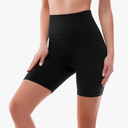 SINOPHANT High Waisted Women Biker Shorts - 6” Buttery Soft Elastic Tummy Control Shorts for Gym, Yoga, Workout, Size L/XL
