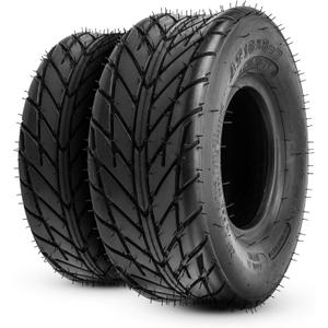 Set of 2 ATV UTV all-terrain Tires, PHILTOP 16x8-7 4 PLY Super Mud Tires,Tubeless Z-129