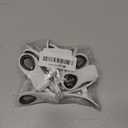 10 Pack Magnetic Chip Clips, Bag Clips, Food Clip, Plastic White Snack Clip with Magnet for Refrigerator