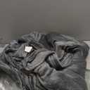 KMUSET Fleece Blanket Dark Grey Queen Size Lightweight Cozy Plush Microfiber Bed Blanket Factory Shop