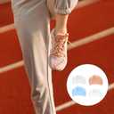 4 Pairs Silicone Toe Separator Metatarsal Pads Toe Separator Spacers Breathable Ball of Foot Cushions Gel ToeSeparator Spacers Ball of FootCushions Soft Foot Pain Relief for Men & Women