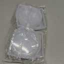 RESINWORLD 8 Pack Deep Coaster Molds, Square Round Coaster Resin Molds, Small Coaster Silicone Molds for Resin Casting, for Flower Bouquet Preservation