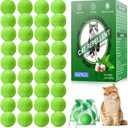 36Pack Cat Repellent Outdoor Indoor, Natural Peppermint Oil Cat Deterrent for Outdoor Indoor, Keep Cats Scratch Away from Furniture, Keep Cats Off Yard Garden Lawn Plants