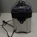 Cuisinart Pulp Control Citrus Juicer, Orange Juicer Squeezer and Lemon Squeezer with 3 Pulp Control Settings, Accommodates Small Limes and Large Grapefruits, CCJ-500P1, Black/Stainless Steel