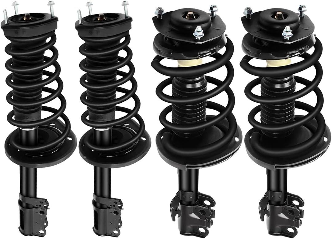 SCITOO Front and Rear Pair Strut & Spring Complete Assembly Compatible with 2007-2011 for Toyota Camry, 2008-2012 for Toyota Avalon Complete Struts 172310 172309 172308 172307