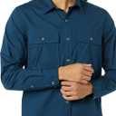Amazon Essentials Mens Slim-Fit Long-Sleeve Two-Pocket Utility Shirt (XS)