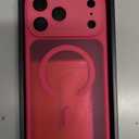 CANSHN Magnetic Compatible with iPhone 17 Pro Max Case, Upgraded [Full Camera Protection] [Compatible with Magsafe] [Translucent Matte] Shockproof Protective Phone Cover 6.9 Inch - Hot Pink