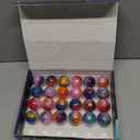 24 Pack Galaxy Slime Balls for Easter Eggs, Easter Basket Stuffers Balls Fidget Toys for Kids, Party Favors, Easter Classroom Prize Supplies for Boys Girls