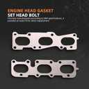 3.5L 3.3L Engine Head Gasket Set Head Bolt for Kia Sedona Sorento Cadenza 2011-2020, for Hyundai Santa Fe Azera 2010-2019 3.3L/3.5L V6 OE#223113CGA0 22311-3CGA0 22311-3CGA5 22311-3CGB0