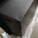 Benrocks 50'' Electric Fireplace Inserts with Glass Door, Recessed Wall Electric Fireplace Heater with Fire Crackling Sound, Adjustable Top Light & Flame Speed, Overheating Protection, 750/1500W Black