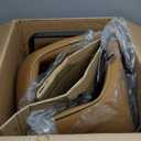 VASAGLE Bar Stools Set of 2, Bar Height Bar Stools with Back, Ergonomic Backrest, Synthetic Leather, Metal Legs, 28.5-Inch Tall Barstools for Kitchen Island Home Bar, Easy Assembly, Caramel Brown