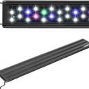 AQUANEAT LED Aquarium Light Full Spectrum for 16 Inch to 20 Inch Fish Tank Light Fresh Water