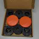 10 Pack AF-100 Replacement Spool Compatible with Black+Decker AF-100-3ZP AF-100-BKP, 30Ft 0.065" Autofeed Weed Wacker String Trimmer Spools for Black and Decker Weed Eater (8 Spool,2 Cap,2 Spring)
