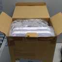 Delamu 2-Tier Multi-Purpose Bathroom Under Sink Organizers and Storage, Stackable Kitchen Pantry Organization, Pull Out Medicine Cabinet Organizer with Movable Dividers, White, 2 Pack