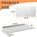 Drip Pan Heat Baffle & 5 Pcs Liners Kit for Traeger Silverton 620/810 Grill