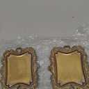 Vintage Small Gold Ring Dish, Birthday & Wedding Gifts for WomenWedding Ring Tray - 5.3 x 4.5 inches