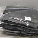 Fit Santa Fe Car Seat Covers (5 Seats Full Set) Compatible with Hyundai Santa Fe 2007-2024 2025 2026 - Full Coverage Breathable Leather, Airbag Compatible, Waterproof & All-Weather, Black