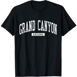 Grand Canyon Arizona AZ JS03 College University Style T-Shirt