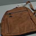 GAEKEAO Backpack Purse for Women PU Leather Travel Backpack Fashion Multi-Pocket Convertible Shoulder Bag Handbag Caramel Brown