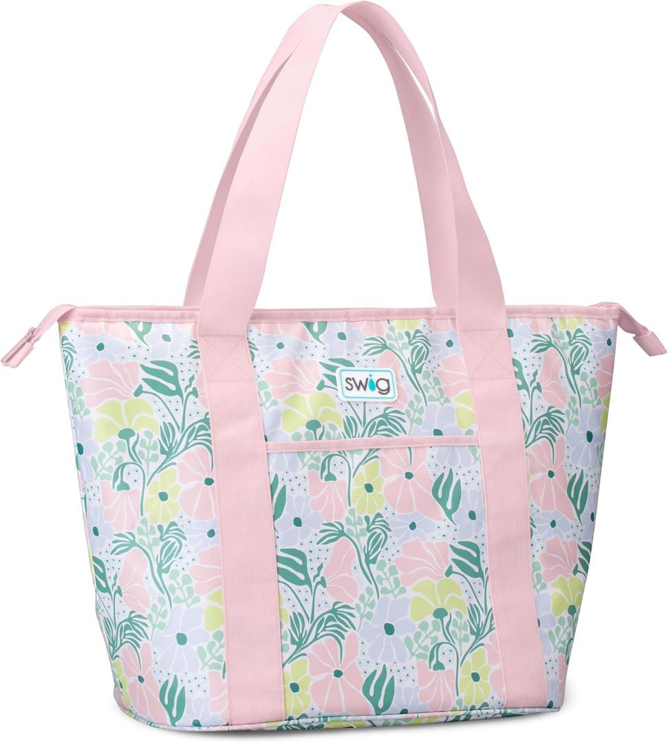 Swig Life Zippi Insulated Cooler Bag, Collapsible Soft Cooler, 21.5" x 15" x 10"