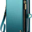 ASAPDOS Passport Holder Wallet Case Wallet for Men Women Blue