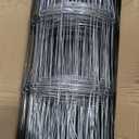 Garvee 5FT x 328FT Heavy Duty Farm Fence, Galvanized Wire Livestock Fencing for Goats, Cattle & Deer, High-Zinc Field Fence Roll for Yard, Pasture & Ranch Protection