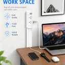 Outlet Extender Stick–360° Rotating, 23"–35" Adjustable