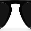WearMe Pro Polarized Modern Aviator One-Bridge Square Mens Sunglasses