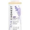 The Honest Company Foaming Bubble Bath & Baby Wash, Tear-Free, Hypoallergenic, Natural Formula, Lavender Calm Scent, 12 fl oz