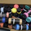 Funto Acrylic Pouring Paint Set, 36 Bottles, with Silicone Oil, High Flow, Pre-Mixed, Art Supplies for Pouring on Canvas, Glass, Wood, Tile, Rocks