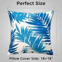JMGBird Water-Repellent Outdoor Throw Pillows Set of 2 with Inserts - 18x18 Durable Patio Furniture Pillows