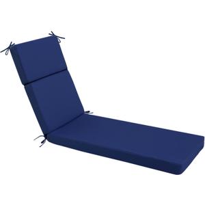 Idee-Home Chaise Lounge Cushions Outdoor, Lounge Chair Cushion Patio Furniture 72in.L x 21in.W x 3in.D Waterproof for Lawn Pool