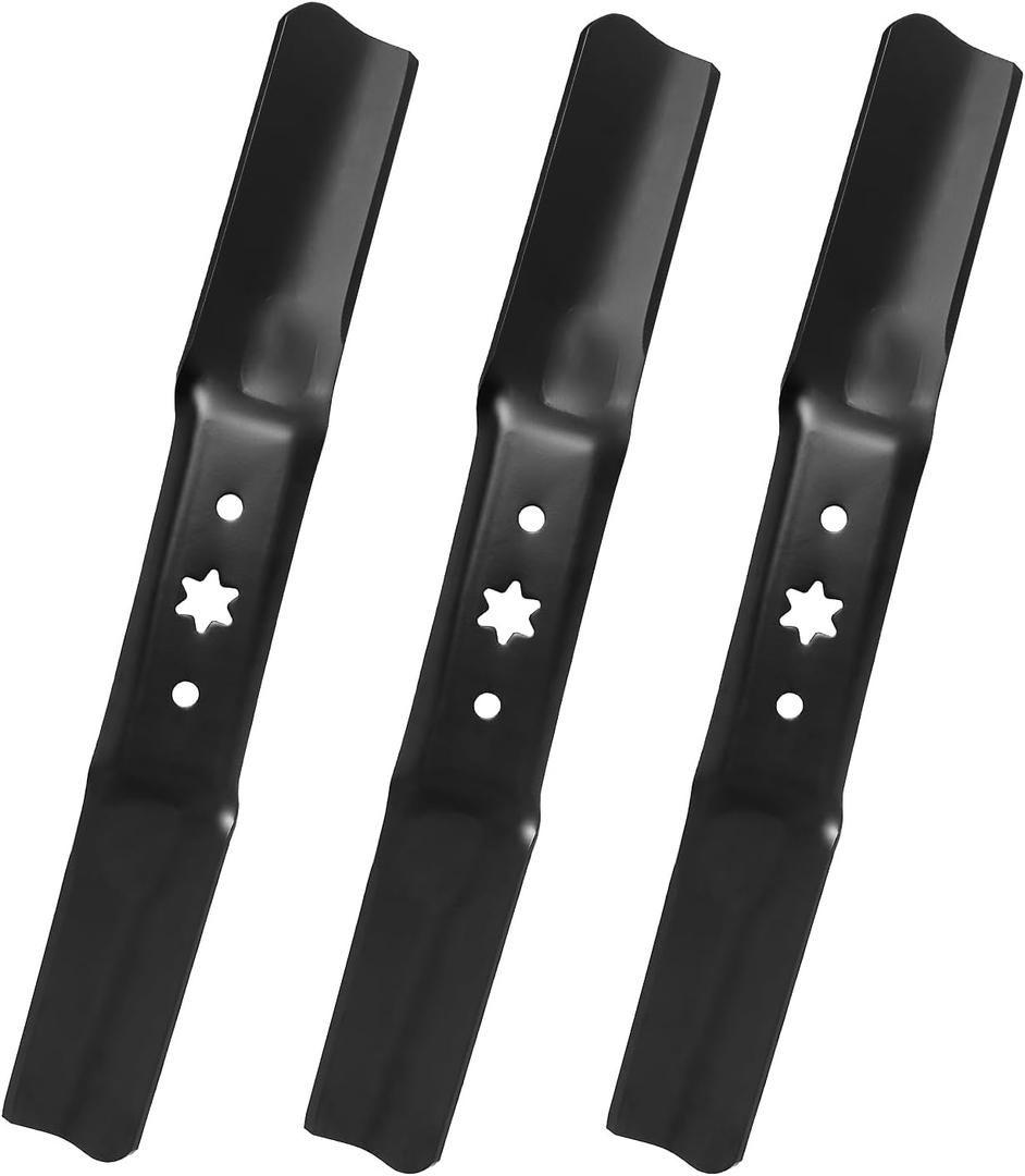 942-05056A Mower Blades for 54" Deck, 942-05056 Medium Lift Blades Compatible with Cub Cad-et RZT-L54 XT1 XT2, Crafts-Man Riding Mower, Troy-Bilt, M-TD, Replaces 742-05056A 742-05056, 3 Pack