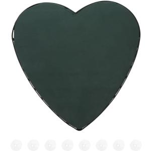DEARMAMY Floral Foam Block, Large Floral Bricks Green Wet Dry Flower Foam Tray Plant Foam with Suction Cup for Fresh Flower Arrangement Wedding Valentines Day Decorations