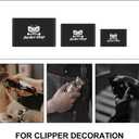 Beaupretty Silicone Clipper Grips 9Pcs Anti-Slip Hair Clipper Covers Comfortable Protective Guards for Professional Hairdressing Accessories