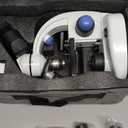 Microscope for Adults WF10x and WF25x eyepieces, 40X-2000X Magnification USB Camera, Microscope for Adults Suitable for Laboratory School Home Education