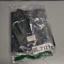 Iriviel Black Lunch Bag for Men - Insulated Safe Material, 10.8"H x 9"L x 5.5"W