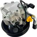 ALADICHE Power Steering Pump with Pulley Compatible with 2010-2013 Kia Forte, for 2012-2013 Forte5, for 2010-2013 Forte Koup (L4 2.0L/2.4L)