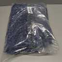 Yimobra Bathroom Rugs Non Slip Washable - Ultra Soft Absorbent Chenille Bath Mat, Quick Dry Shaggy Floor Carpet for Tub Shower, Denim Blue Home Decor Accessories, 24x17 Inch