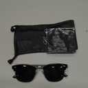 livho Rimless Trendy Polarized Sunglasses Men Women, Retro Sun Glasses for Men Women 2025, Semi Rimless UV Protection Shades