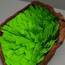 Pet Snuffle Mat for Dogs, Interactive Feed Puzzle for Boredom, Encourages Natural Foraging Skills for Cats Rabbits Dogs Bowl, Dog Treat Dispenser Indoor Outdoor Stress Relief, Travel Portable and Compact