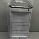 Evaporative Air Cooler, Swamp Cooler Air Conditioner w/ 12H Timer for Auto-off, 6 Upgraded Ice Packs, 3-Speed Windowless Air Conditioner, Smart Remote, Dual Tank Portable Air Cooler for Room