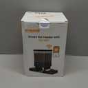 oneisall Automatic Cat Feeder with 5G WiFi, Automatic Cat Food Dispenser for 2 Cats Small Pets, 20 Cups/5L Timed Dry Food Dispenser with APP Control (Black)