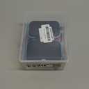 MOLOVA MOLOVA Earbud Case Portable EVA Carrying Case Storage Bag Cell Phone Accessories Organizer with Carabiner for Wireless/Bluetooth Headphones, SD Memory Card, Camera Chips (5 Pack, Rectangle) (A4-Rectangle-green+blue+red+orange+purple)